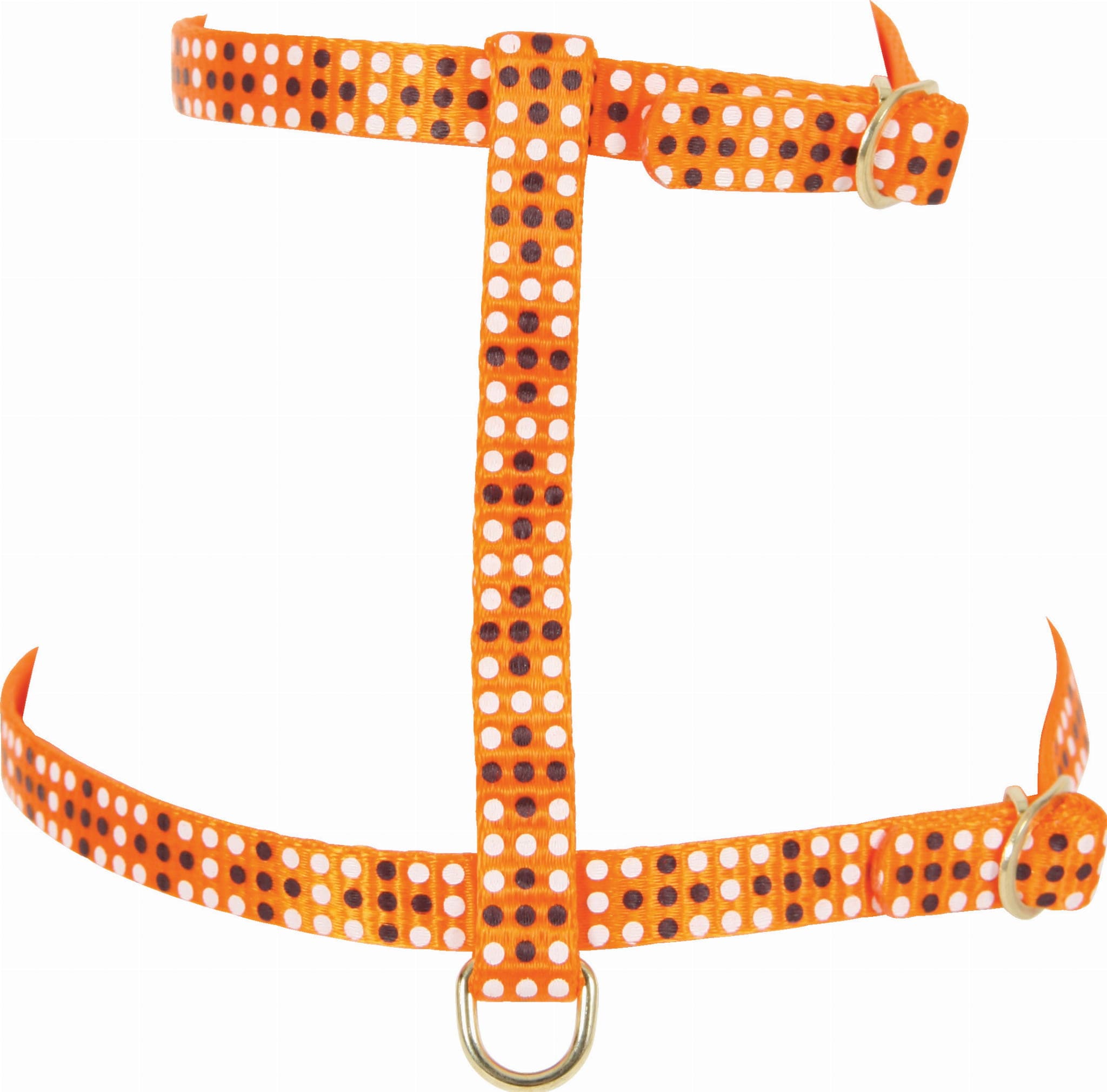 Zolux Szelki dla kota nylonowe COLORFUL 10 mm kol. pomarańczowy 