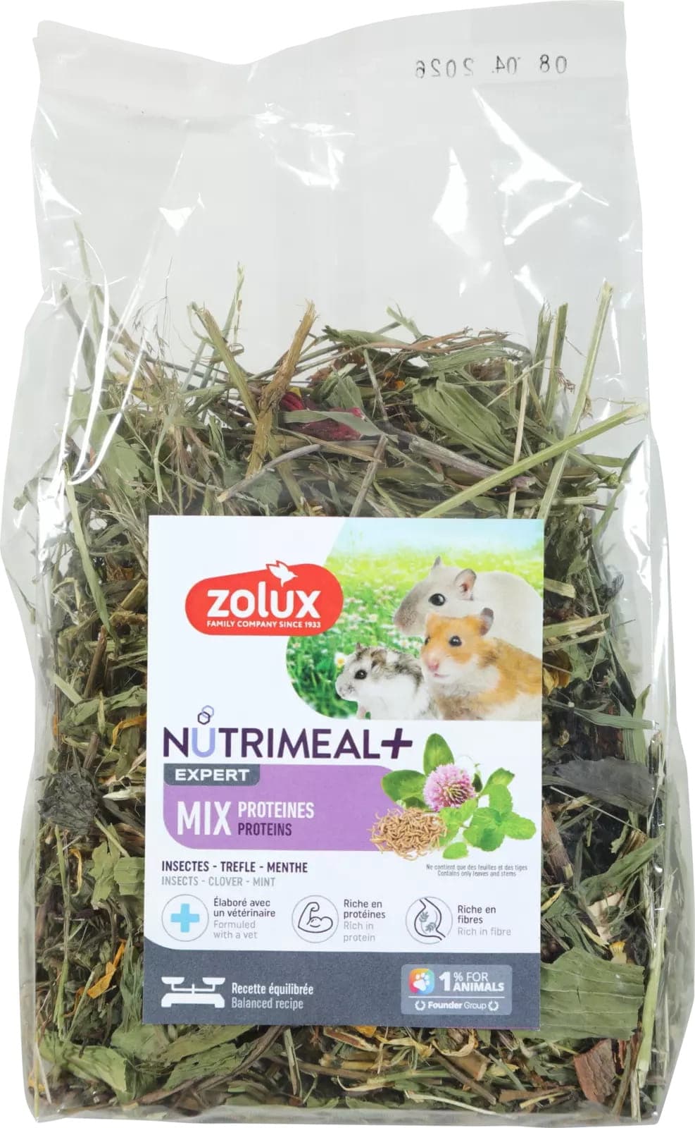 ZOLUX Mieszanka białkowa chomik/myszoskoczek NUTRIMEAL MIX 100g 