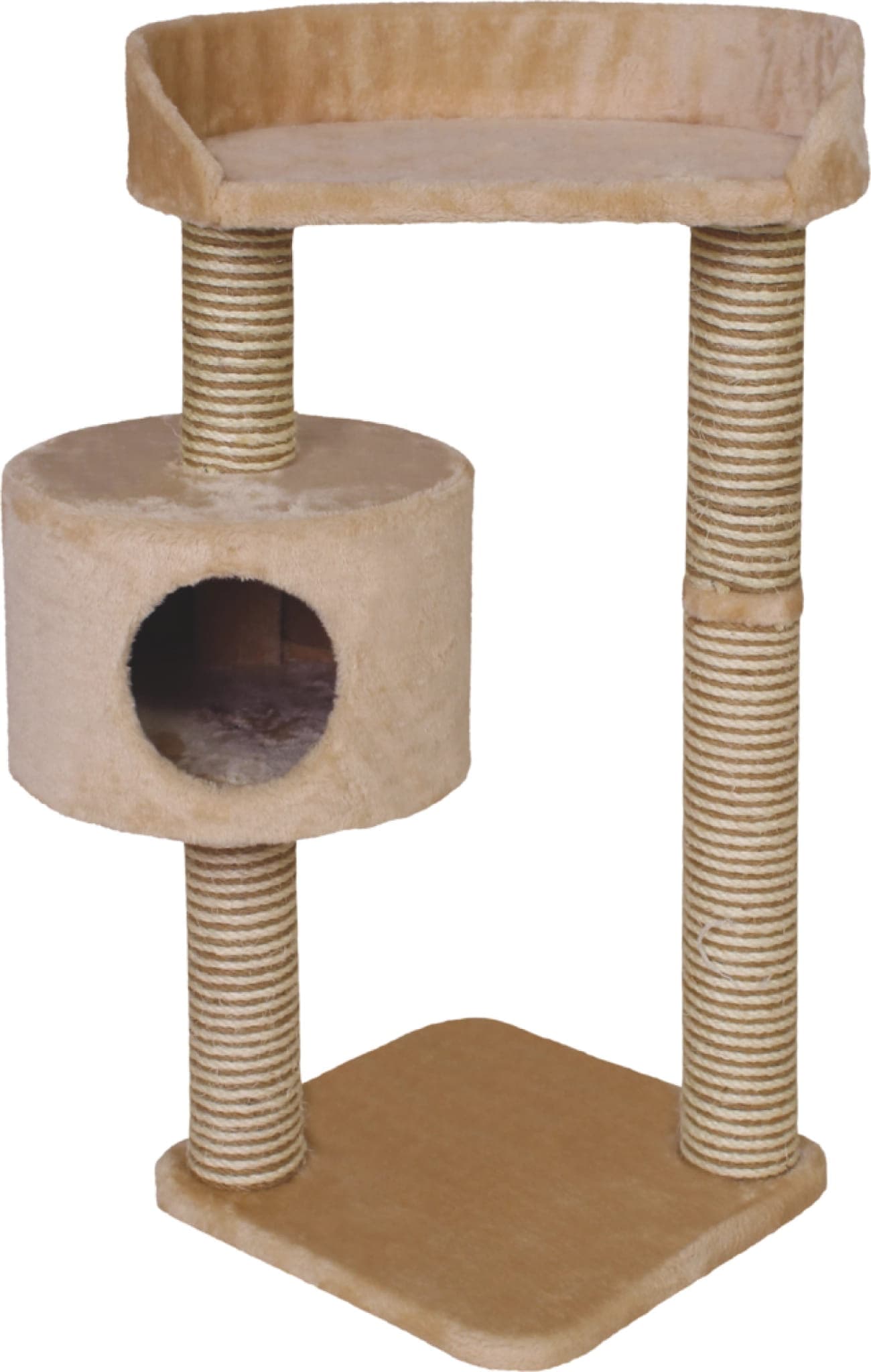 ZOLUX Drapak dla kota BI-MATERIAL 2 kol. beżowy 84 cm 