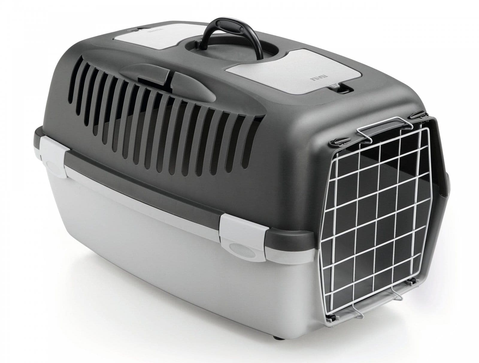 ZOLUX Transporter dla psa, kota GULLIVER 2 metalowe drzwi kol.szary 