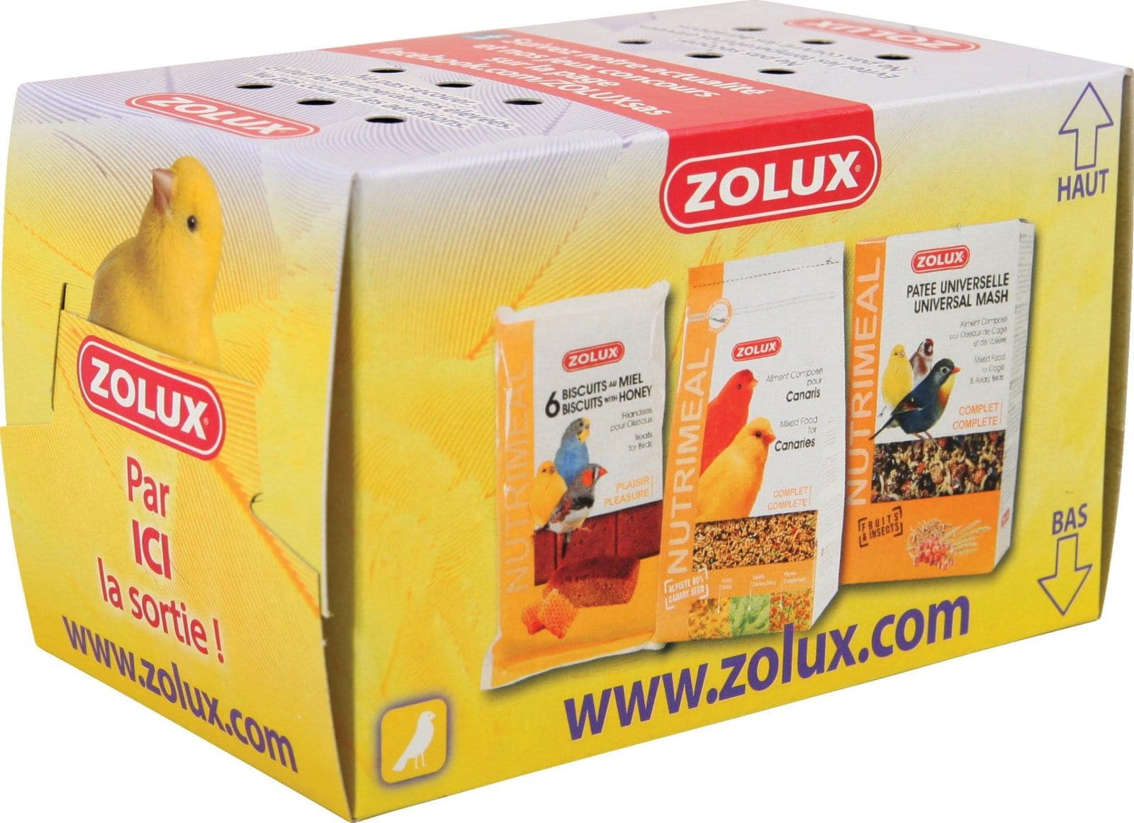 ZOLUX Pudełeczko transportowe dla ptaków