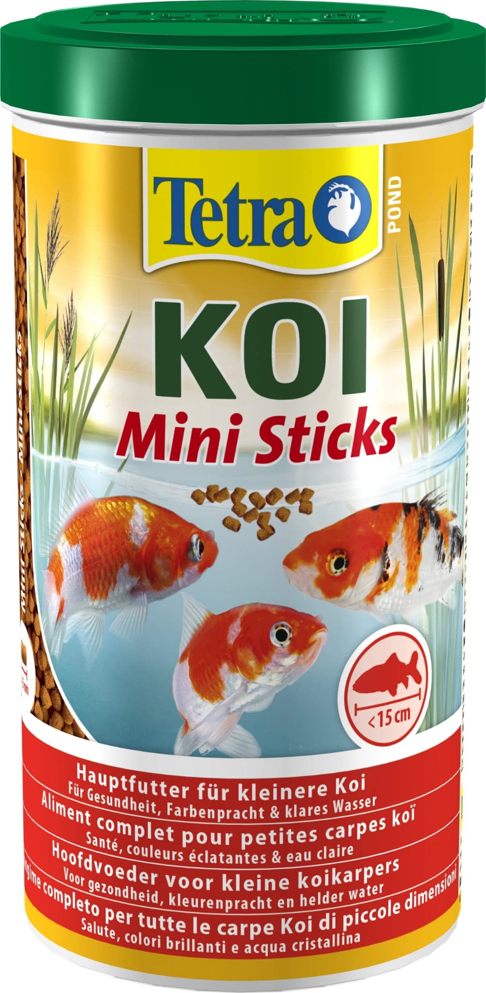 TETRA Pond KOI Mini Sticks 1 L Pokarm dla karpii KOI w oczku wodnym 