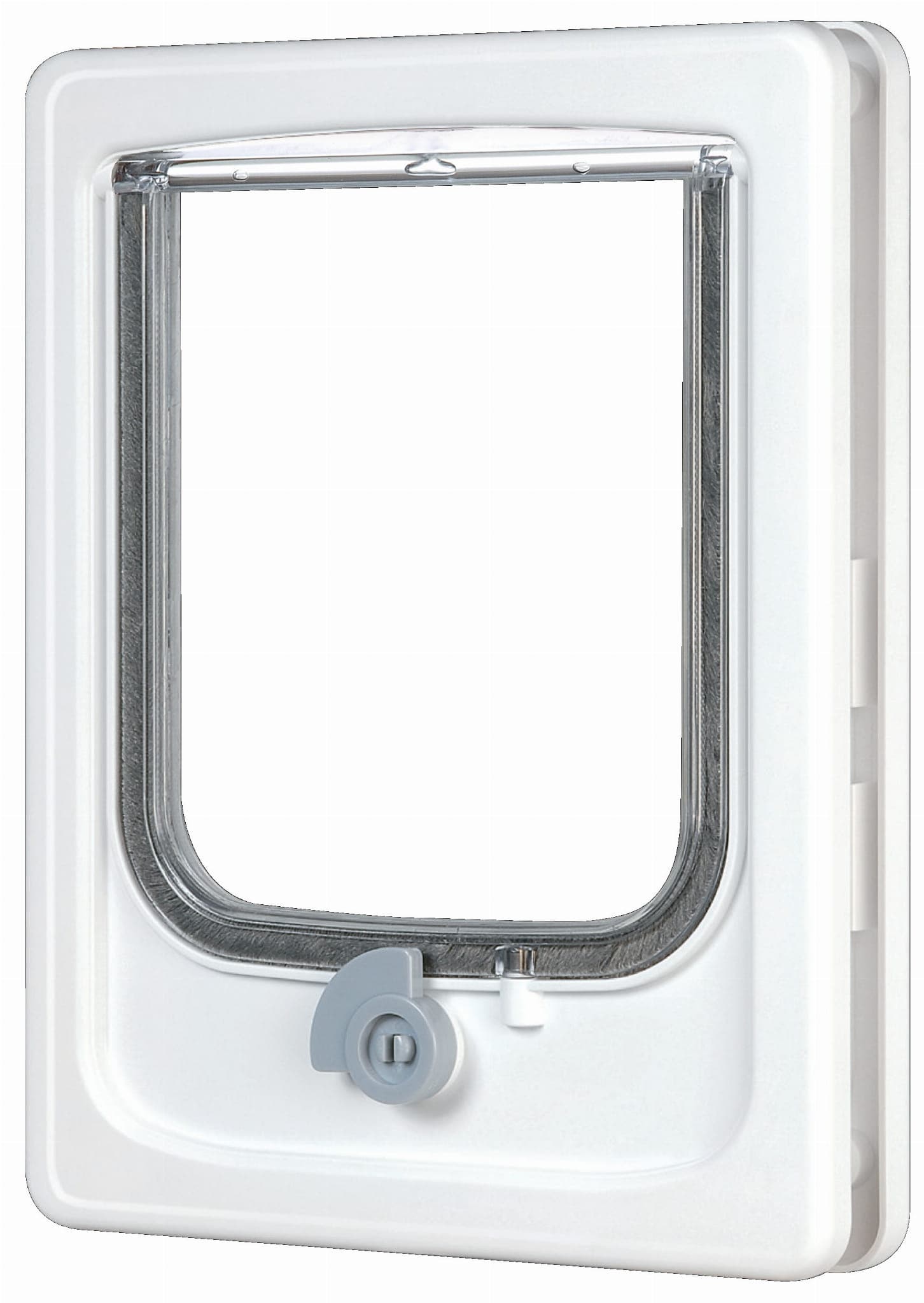 ZOLUX Drzwiczki dla kota dwa warianty zamykania białe 