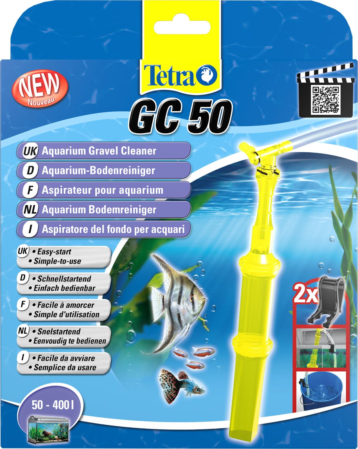 TETRA GC Gravel Cleaner GC 50-Odmulacz do akwarium GC 50 