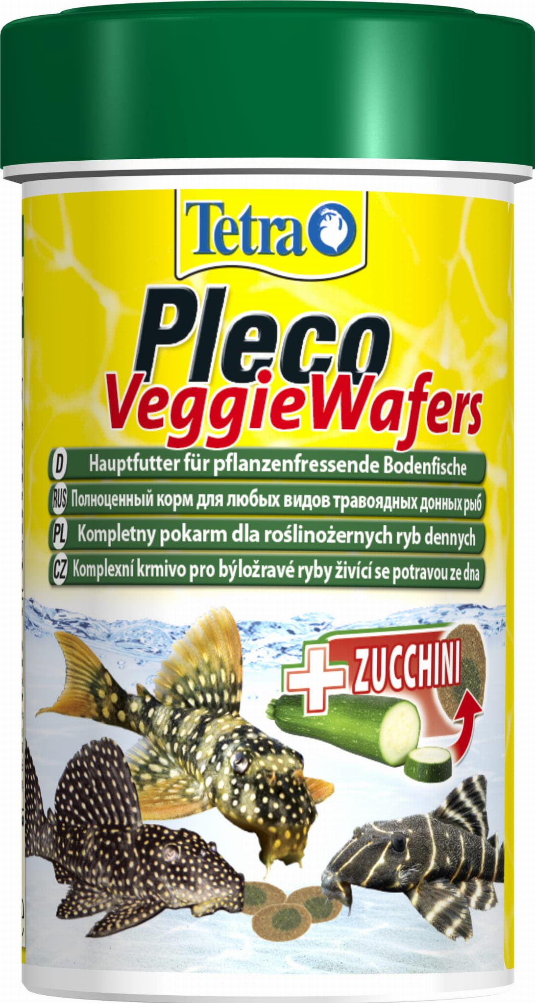 TETRA Pleco Veggie Wafers 100 ml pokarm roślinny dla ryb dennych 