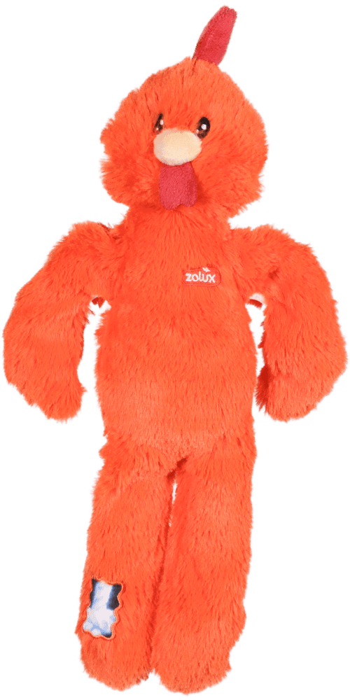 ZOLUX Zabawka dla psa Pluszak Kogut Piszczący Mocny 33cm 