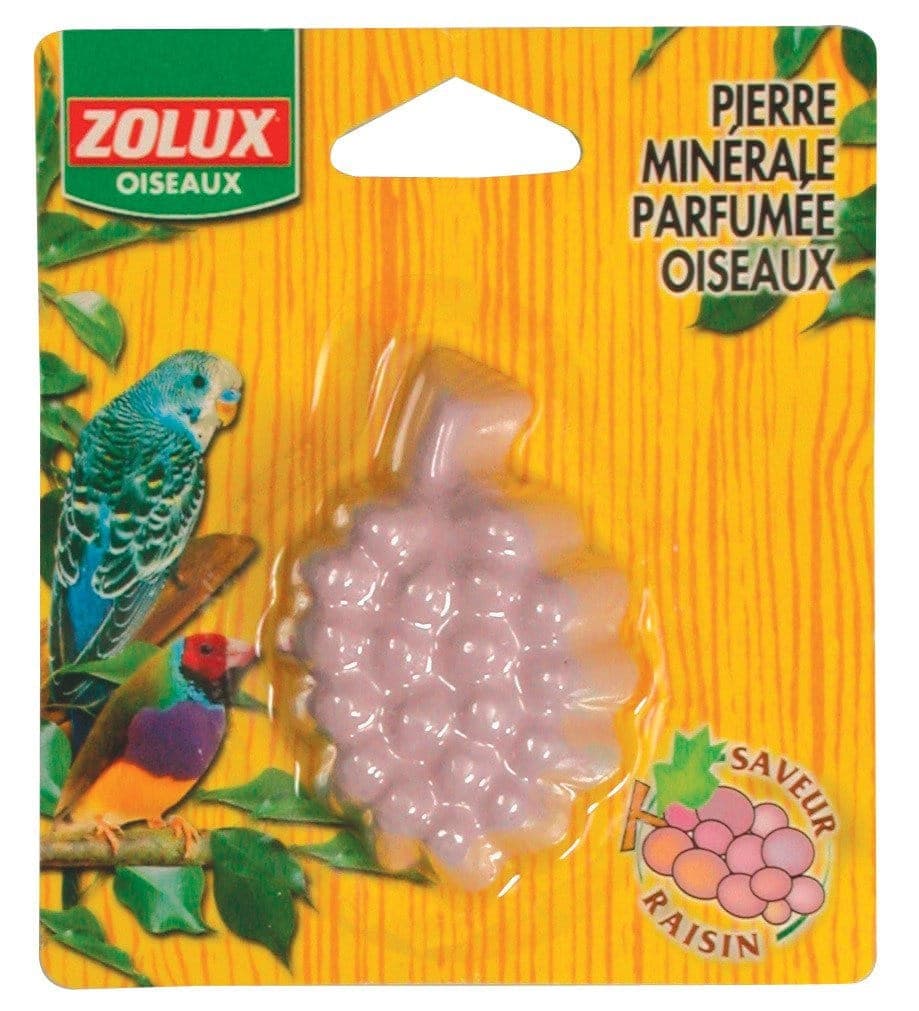 Zolux Kamień o zapachu winogron dla ptaków 