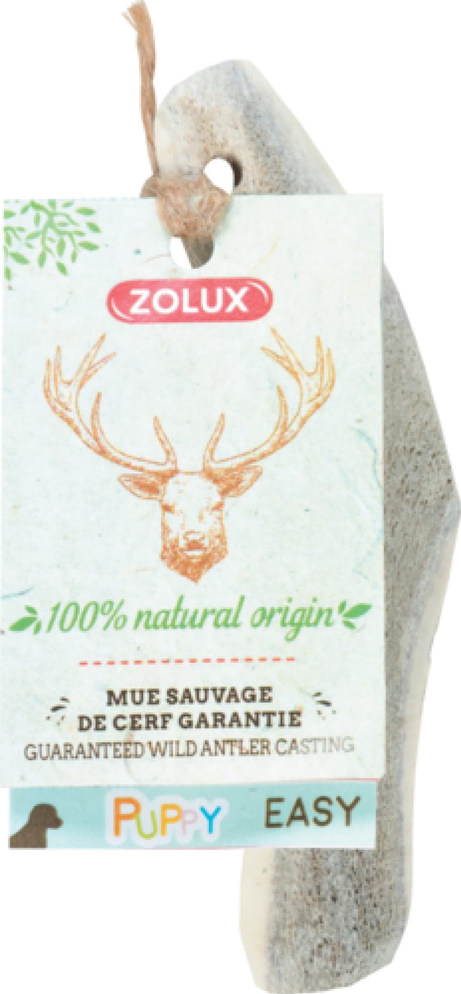 ZOLUX Przysmak naturalny dla psa Poroże jelenia przecięte wzdłuż EASY XXS 