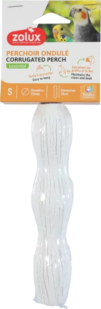 ZOLUX Żerdka dla ptaka falista mineralna S 2,5/19 cm 