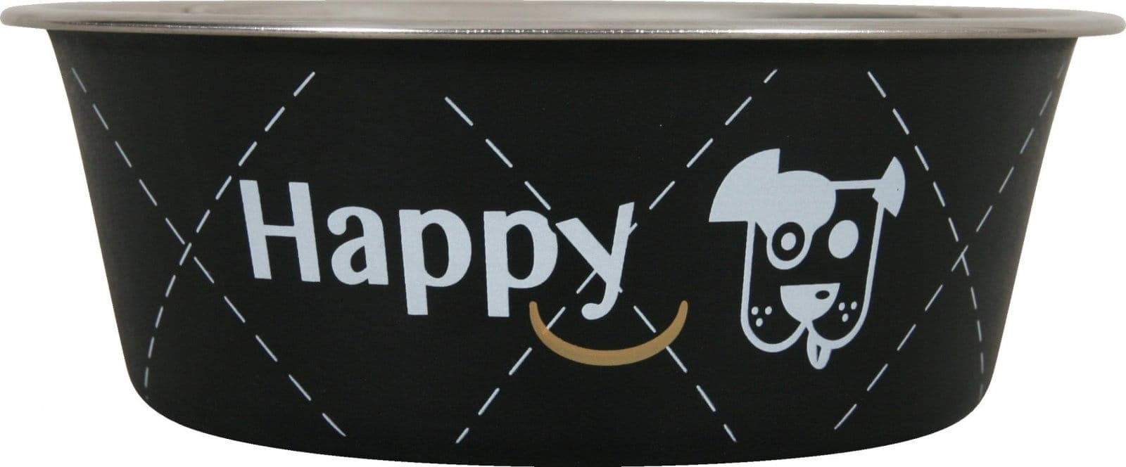 ZOLUX Miska dla psa ze stali nierdzewnej Inox HAPPY 0,8 l kol. czarny 