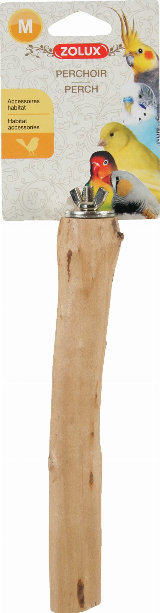 ZOLUX Żerdka drewniana do klatki dla ptaków PAYANA M 