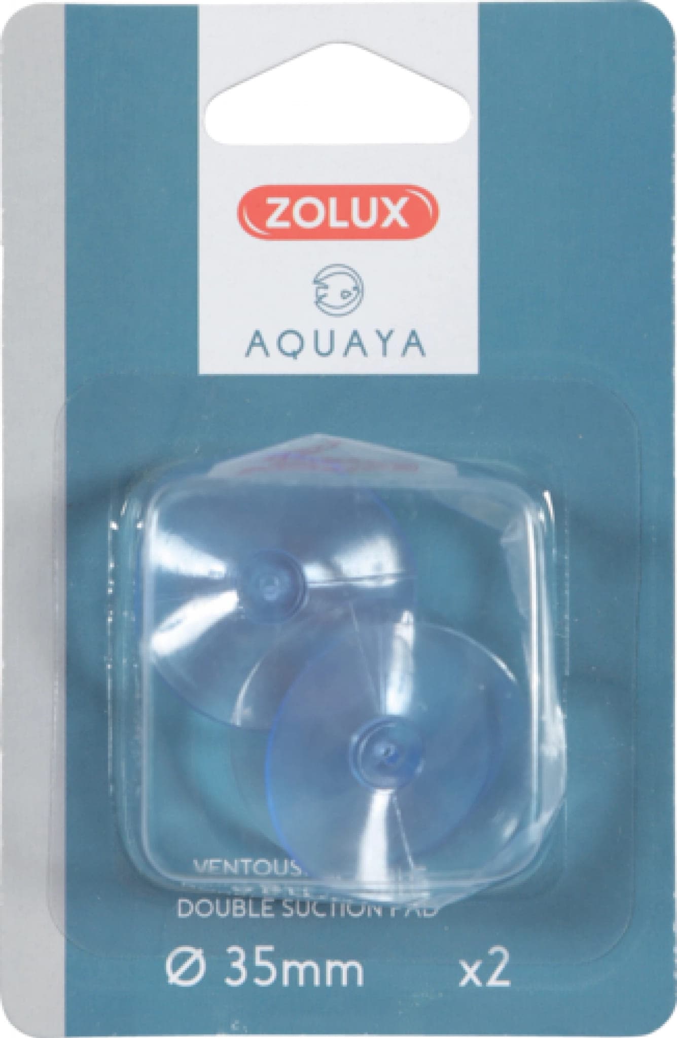 Zolux Przyssawka duża do akwarium do akcesoriów filtrując. śr.35mm 2 szt 