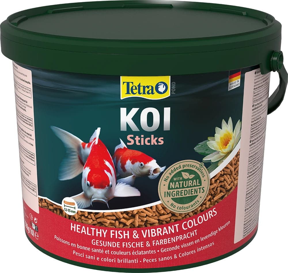 TETRA Pond KOI Sticks 10 L Pokarm dla karpii KOI w oczku wodnym 
