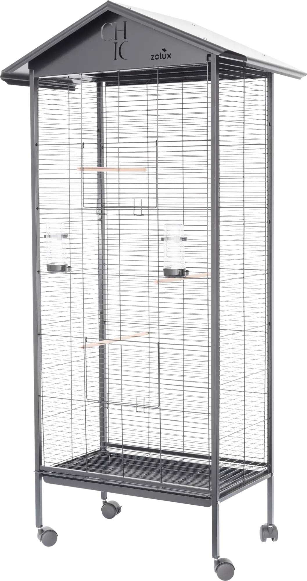 ZOLUX Woliera dla ptaków CHIC SOLO czarna H156 