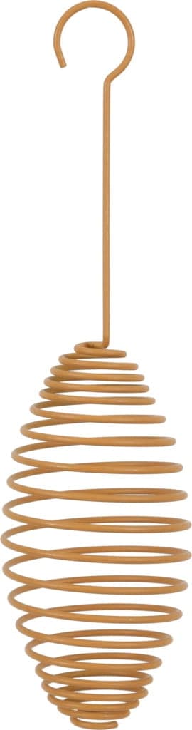 Zolux Karmnik spirala mała na kule tłuszczowe dla ptaków kol. miodowy 