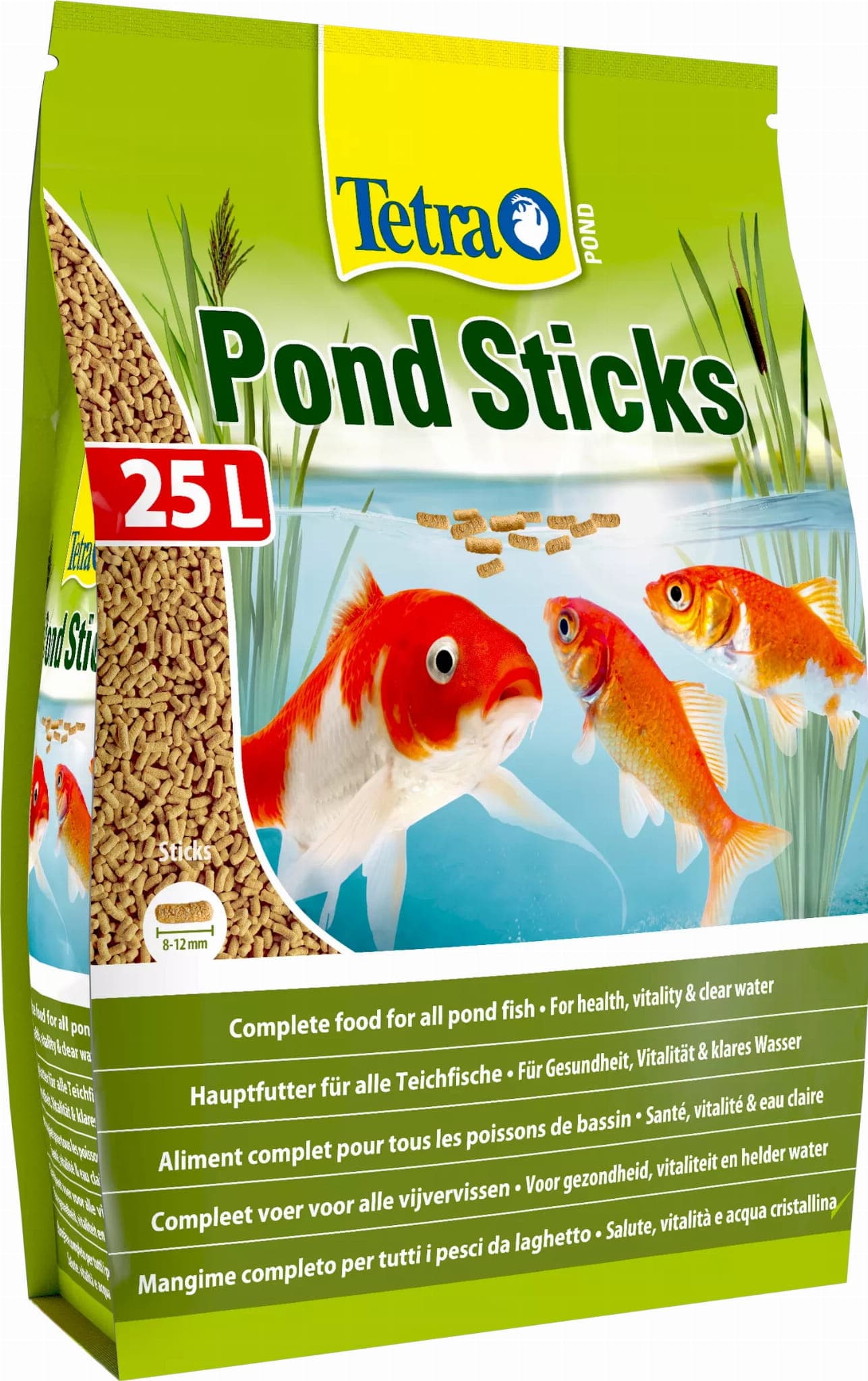TETRA Pond Sticks 25 l Pokarm dla ryb stawowych w oczku wodnym pałeczki 