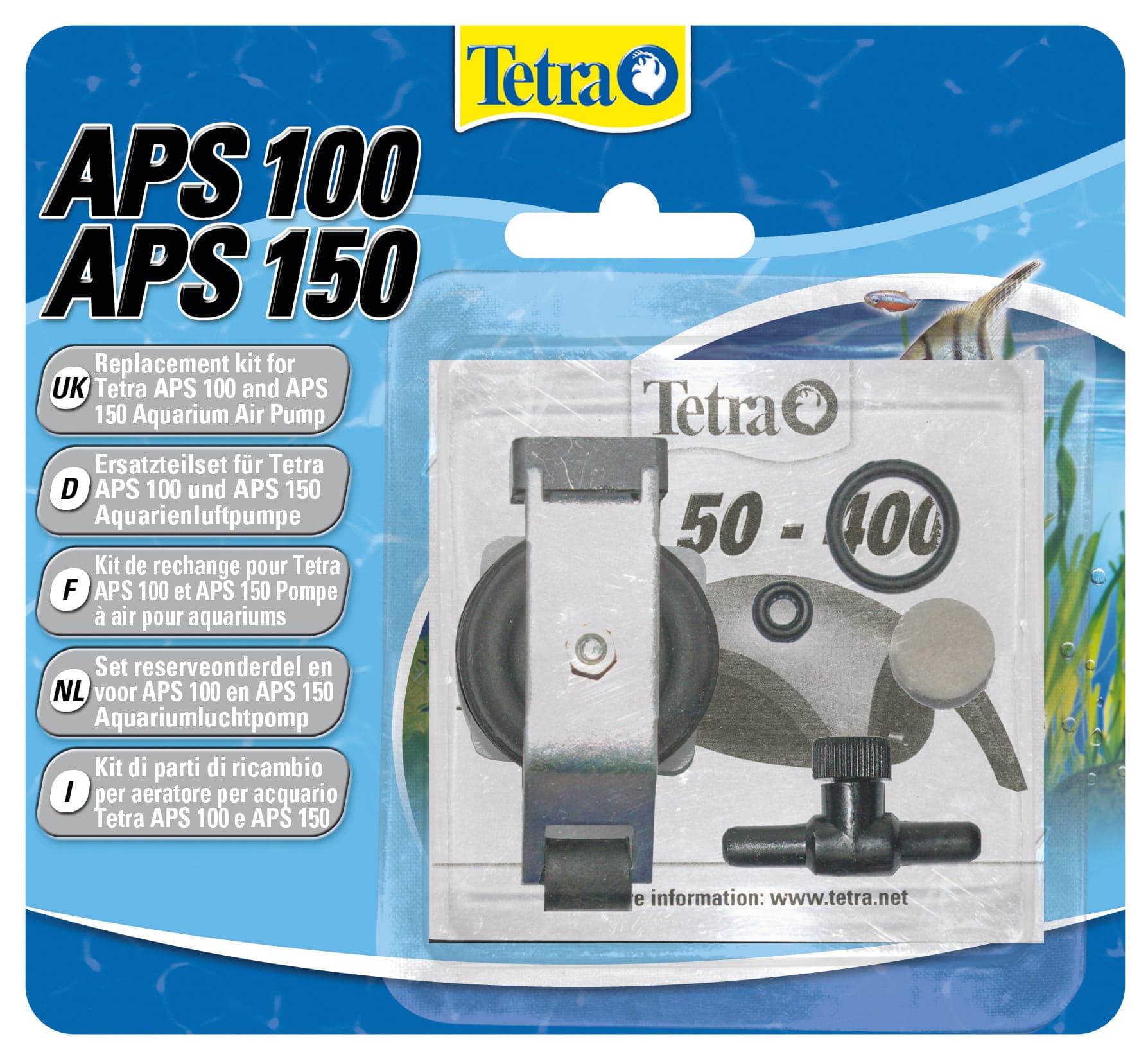 TETRA Tetratec APS 100/150 Spare part kit Zestaw naprawczy do napowietrzacz 