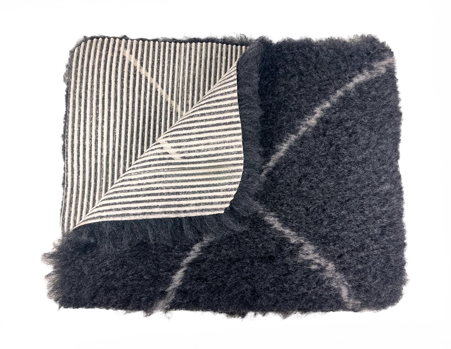 ZOLUX Dry bed posłanie izolujące dla psa wzór berberyjski 75x95 cm grafit 