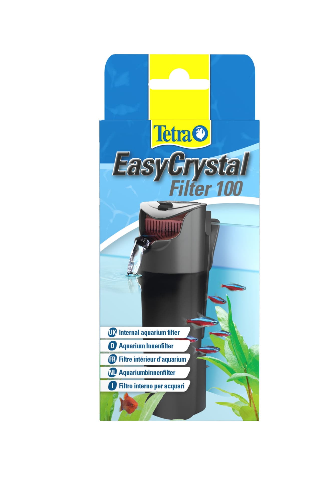 TETRA EasyCrystal Filter 100 filtr wewnętrzny do akwarium do 15 l 
