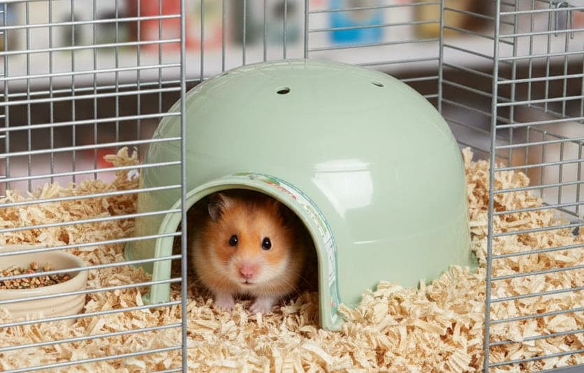 ZOLUX Domek igloo dla gryzonia plastikowy COSY duży zielony 