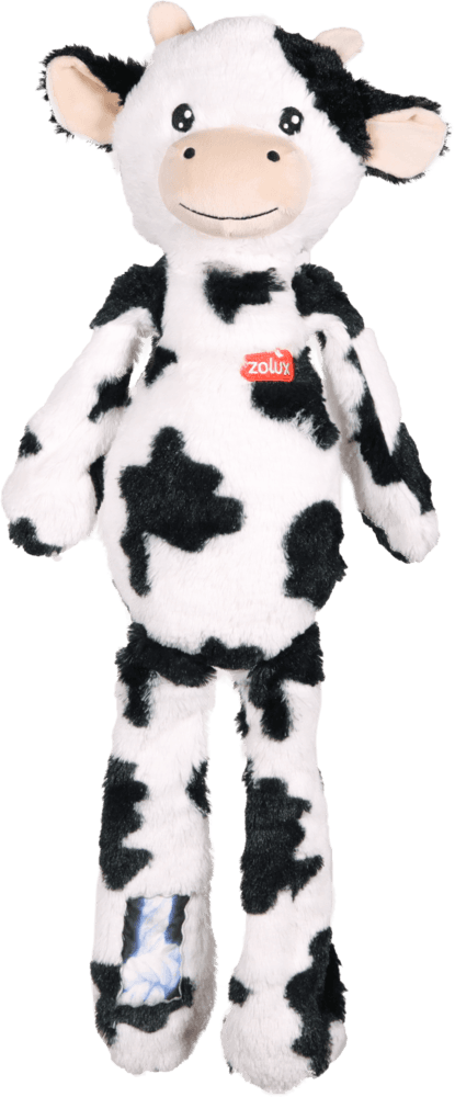 ZOLUX Zabawka dla psa Pluszak Krowa Piszcząca Mocna 60cm 