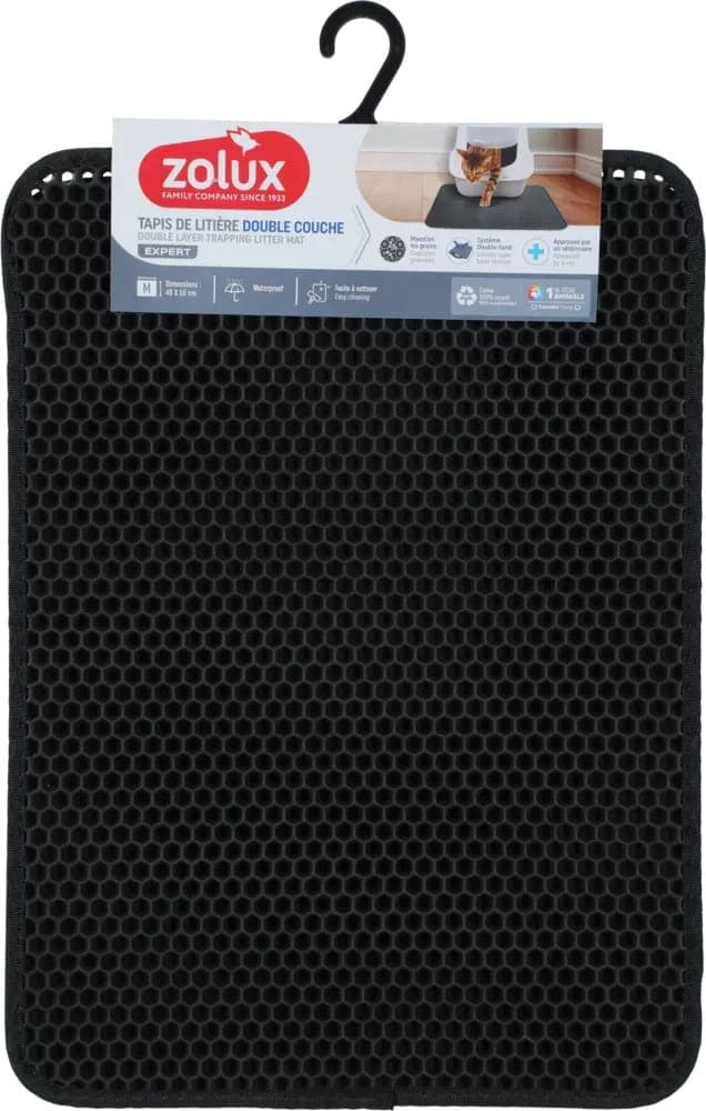 ZOLUX Wycieraczka dwuwarstwowa mata pod kuwetę dla kota 40x55 cm 