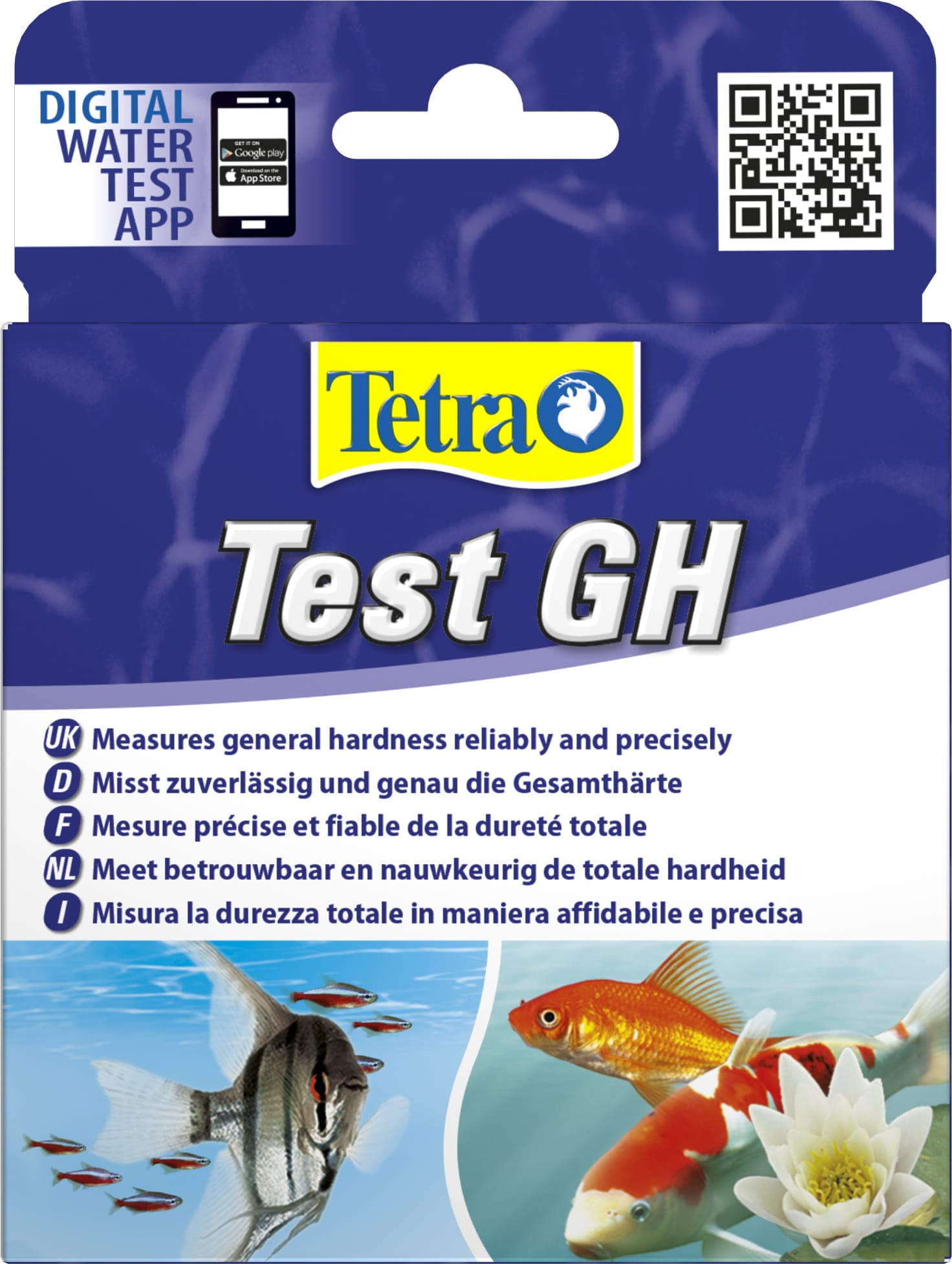 TETRA Test GH 10 ml, test kropelkowy na twardość ogólną 