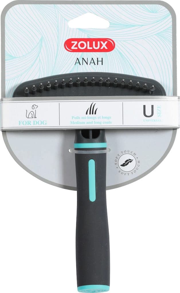 ZOLUX Zgrzebło dla psa 18 zębów ANAH 