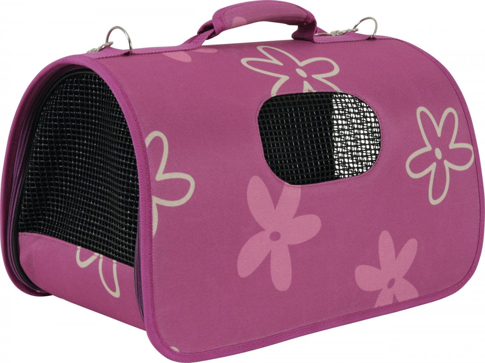 ZOLUX Torba transportowa dla psa i kota FLOWER duża fuksja 