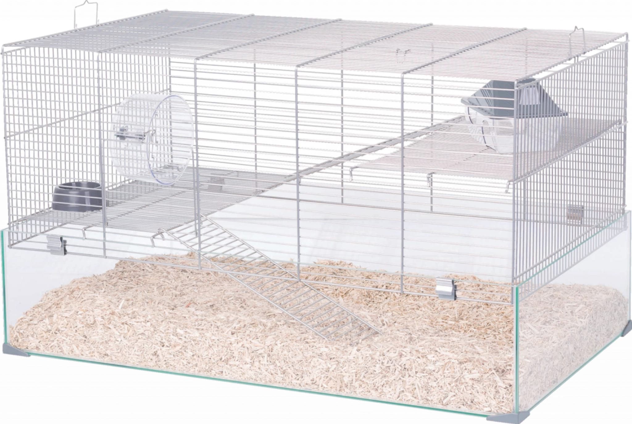 ZOLUX Klatka dla myszoskoczka NEOLIFE 80 szara 