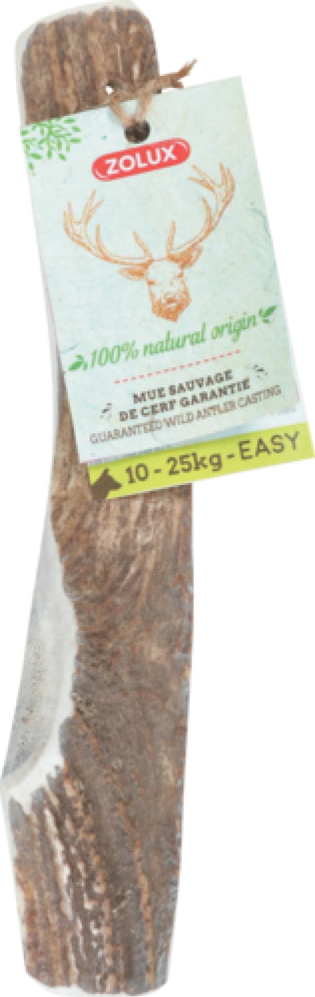 ZOLUX Przysmak naturalny dla psa Poroże jelenia przecięte wzdłuż EASY M 