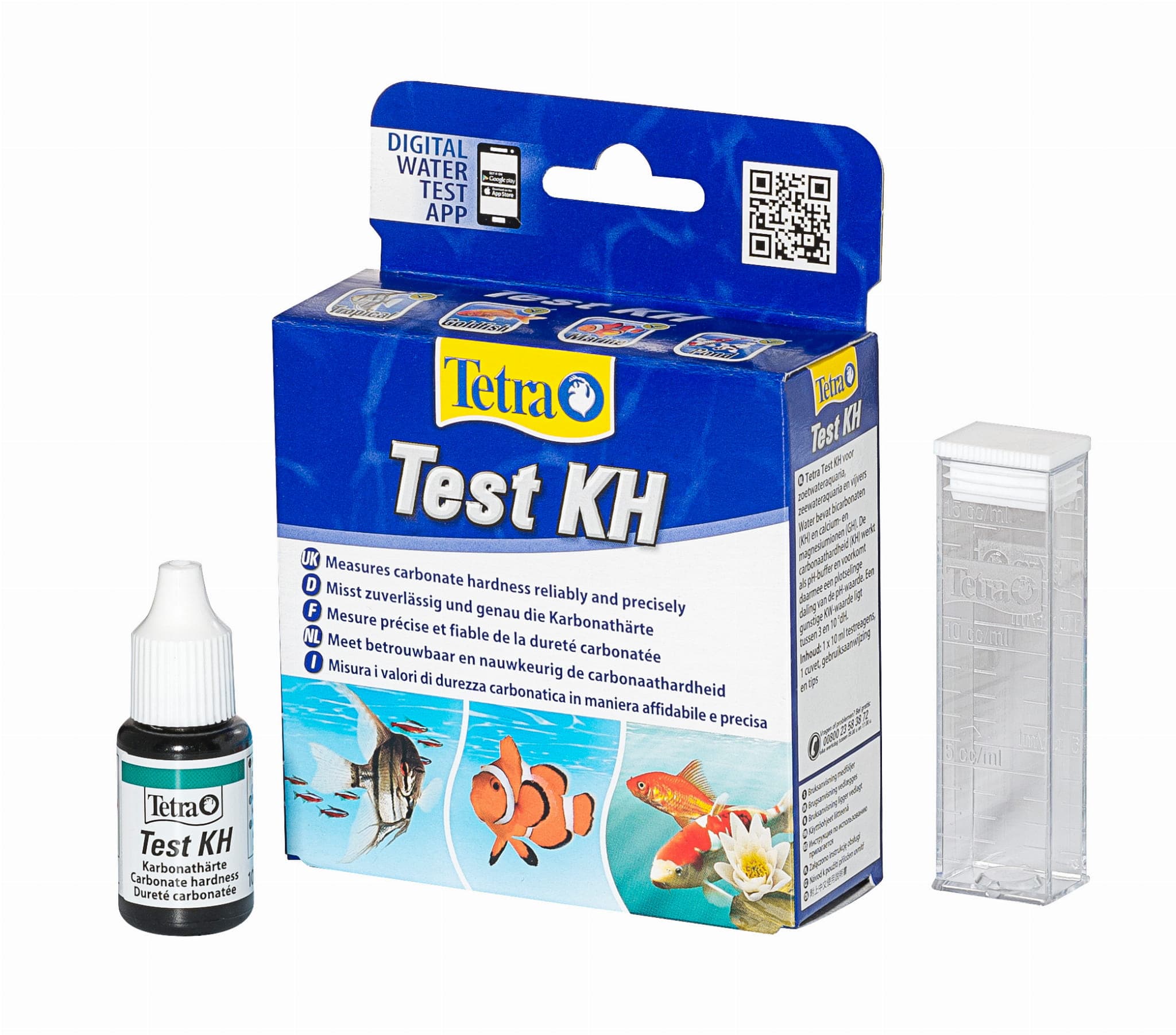 TETRA Test KH 10 ml, test kropelkowy na twardość węglanową 