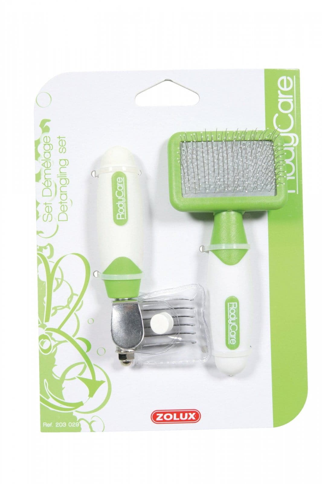 ZOLUX Zestaw filcak + miękka szczotka dla gryzonia RodyCare 