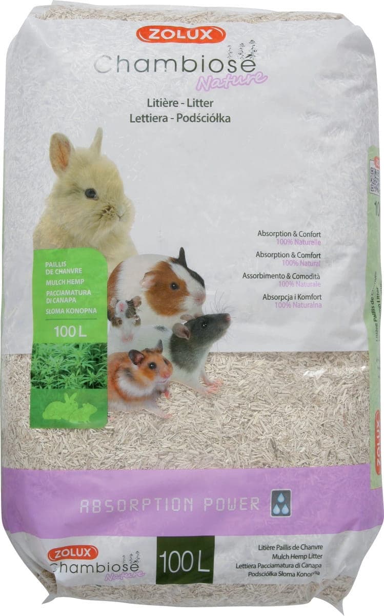 ZOLUX Ściółka dla królika i gryzoni Chambiose Nature 100 l 