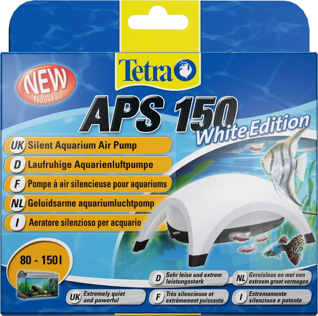 TETRA Aquarium Air Pumps white APS 150 pompa do akw. 80-150l jedno wyj. 