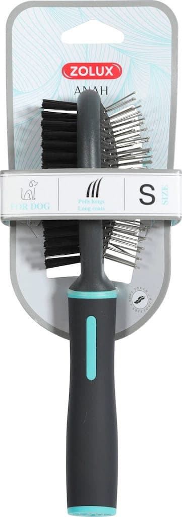 ZOLUX Szczotka dla psa dwustronna ANAH S mała 