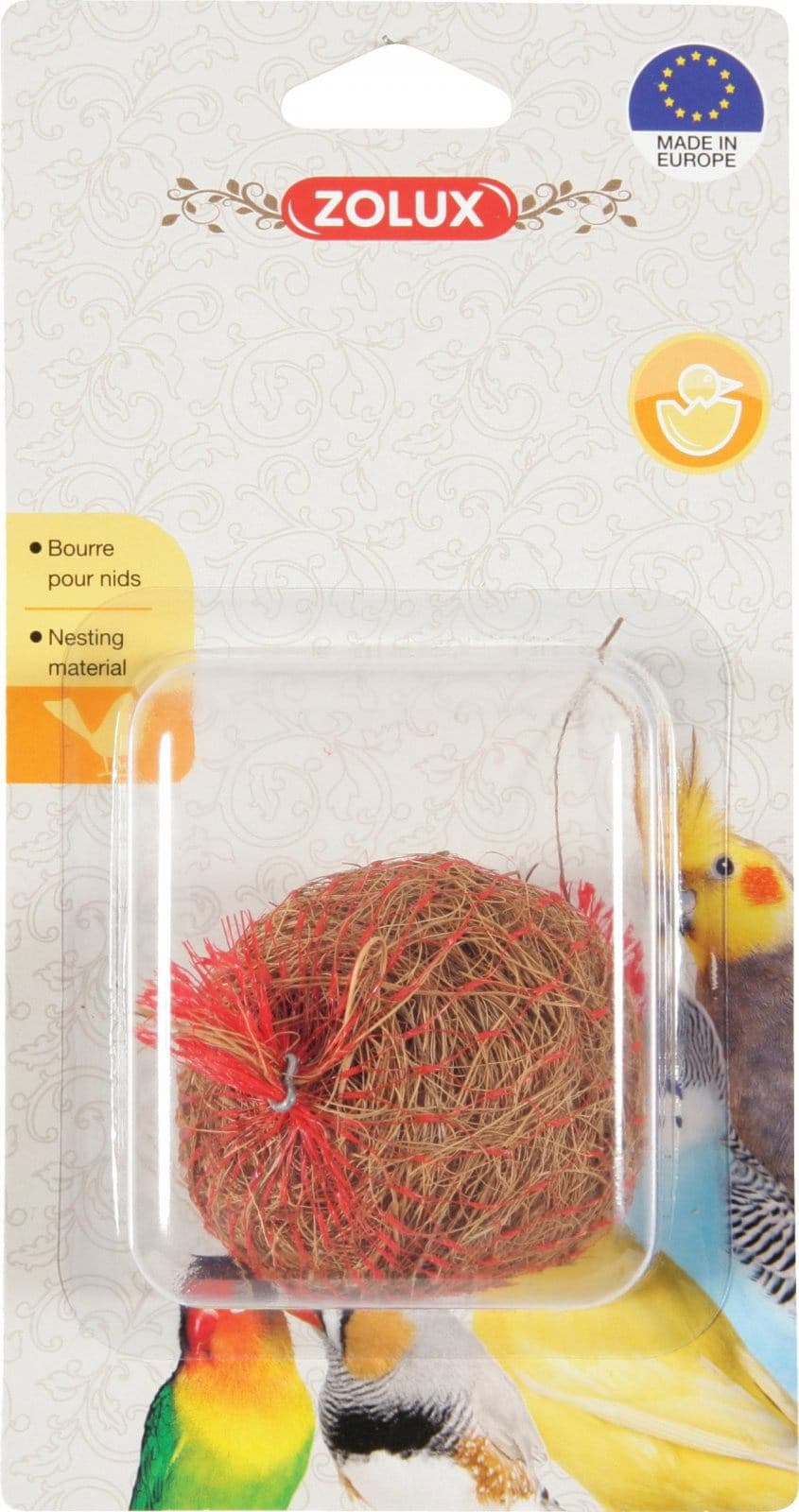 ZOLUX Włókna kokosowe dla ptaków do budowy gniazda 