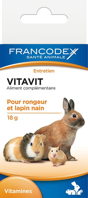 FRANCODEX Witaminy dla gryzoni Vitavit równowaga żywieniowa 18 g 