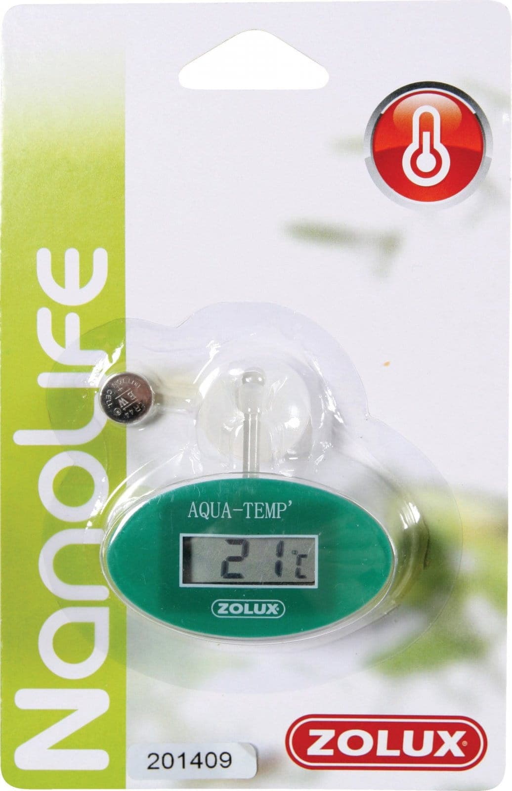 ZOLUX Termometr do akwarium cyfrowy, bezprzewodowy, wewnętrzny 