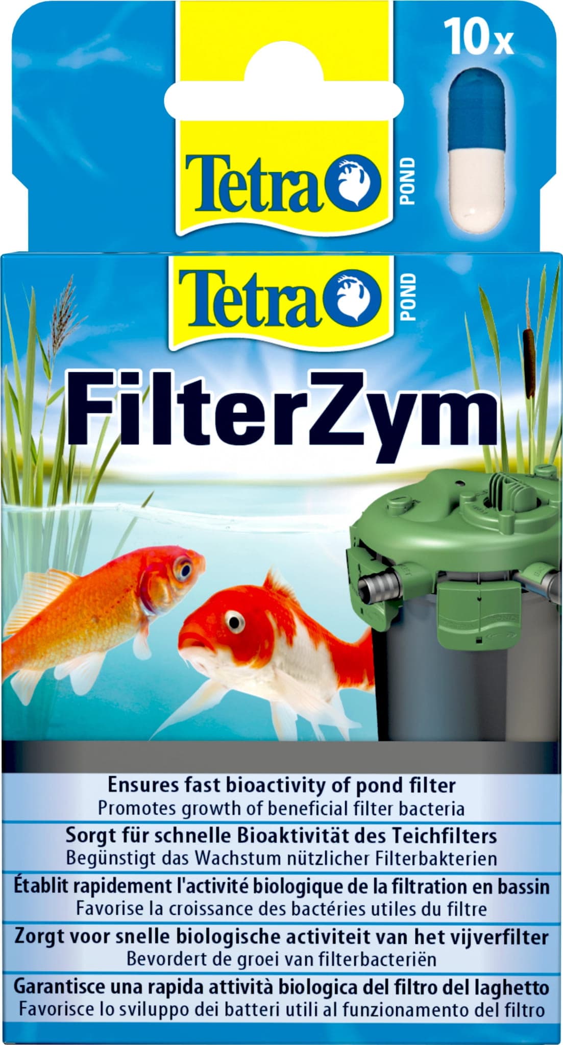 TETRA Pond FilterZym 10 Kp.Preparat do biolog. oczyszczania w oczku wodnym 