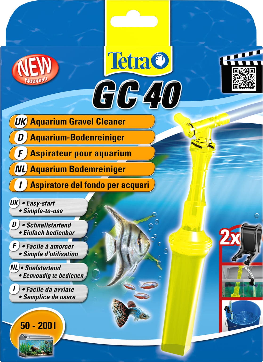 TETRA GC Gravel Cleaner GC 40-Odmulacz do akwarium GC 40 