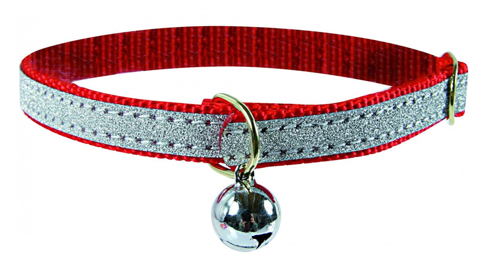 ZOLUX Obroża dla kota połyskująca 30 cm kol. czerwony 