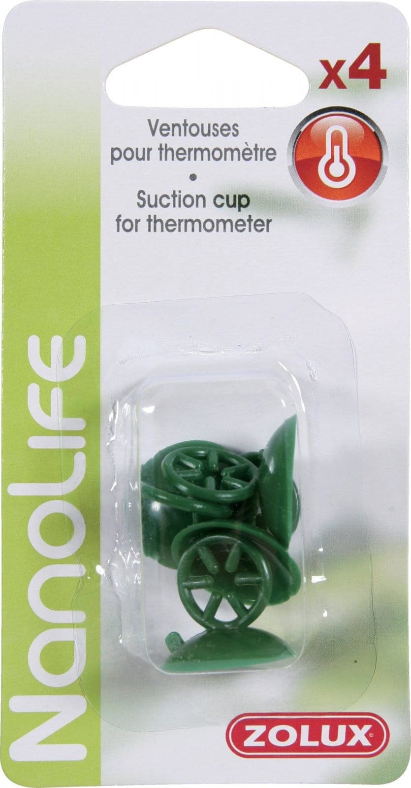 ZOLUX Przyssawka do akwarium do termometru lub małych akcesoriów 4 szt. 