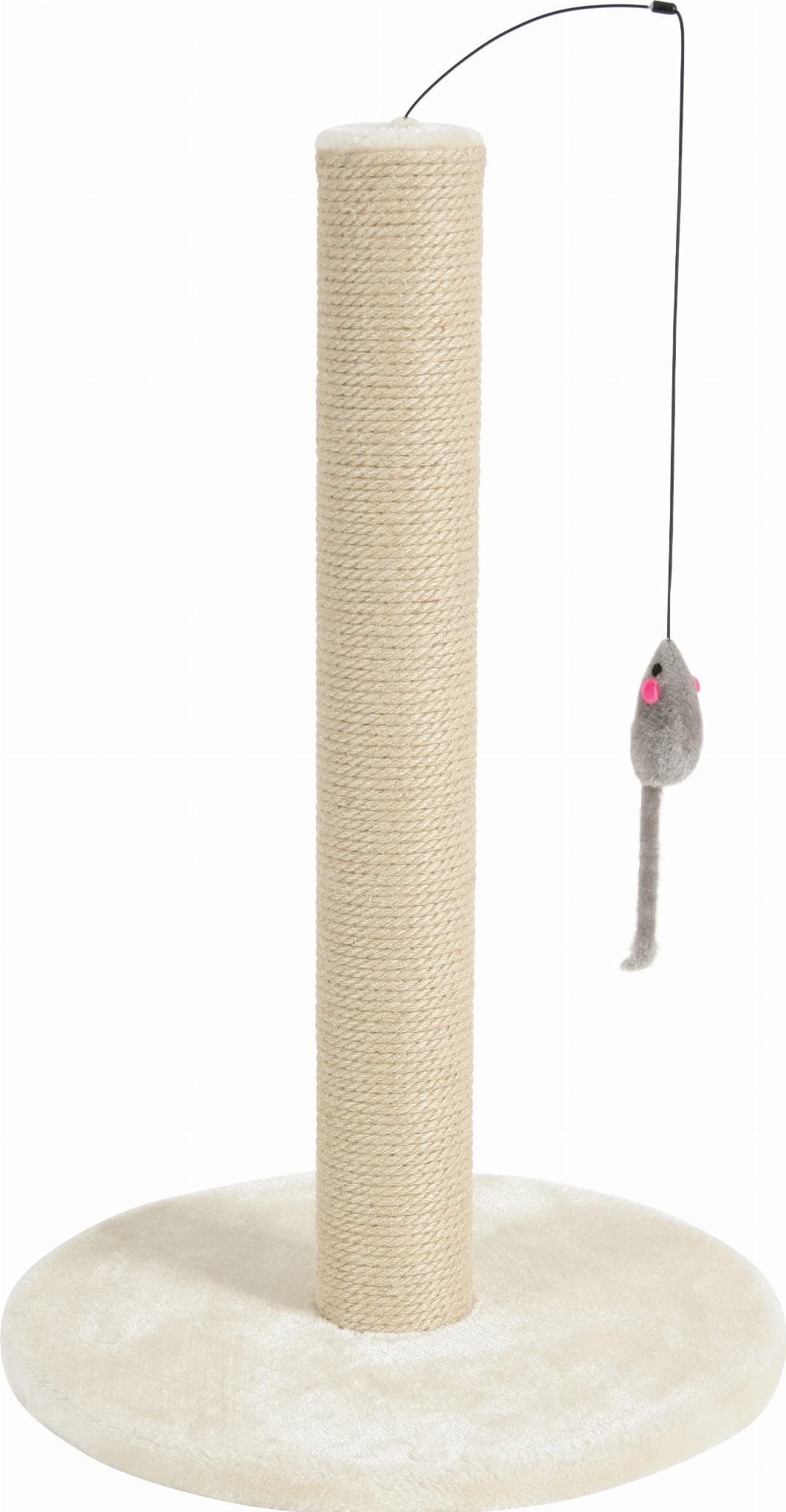 ZOLUX Drapak dla kota sizalowy słupek z zabawką 48 cm kol. beżowy 