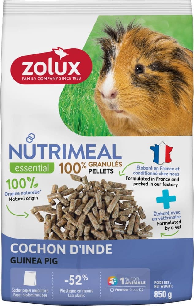 ZOLUX Karma granulat dla kawii domowej NUTRIMEAL 4 850g 