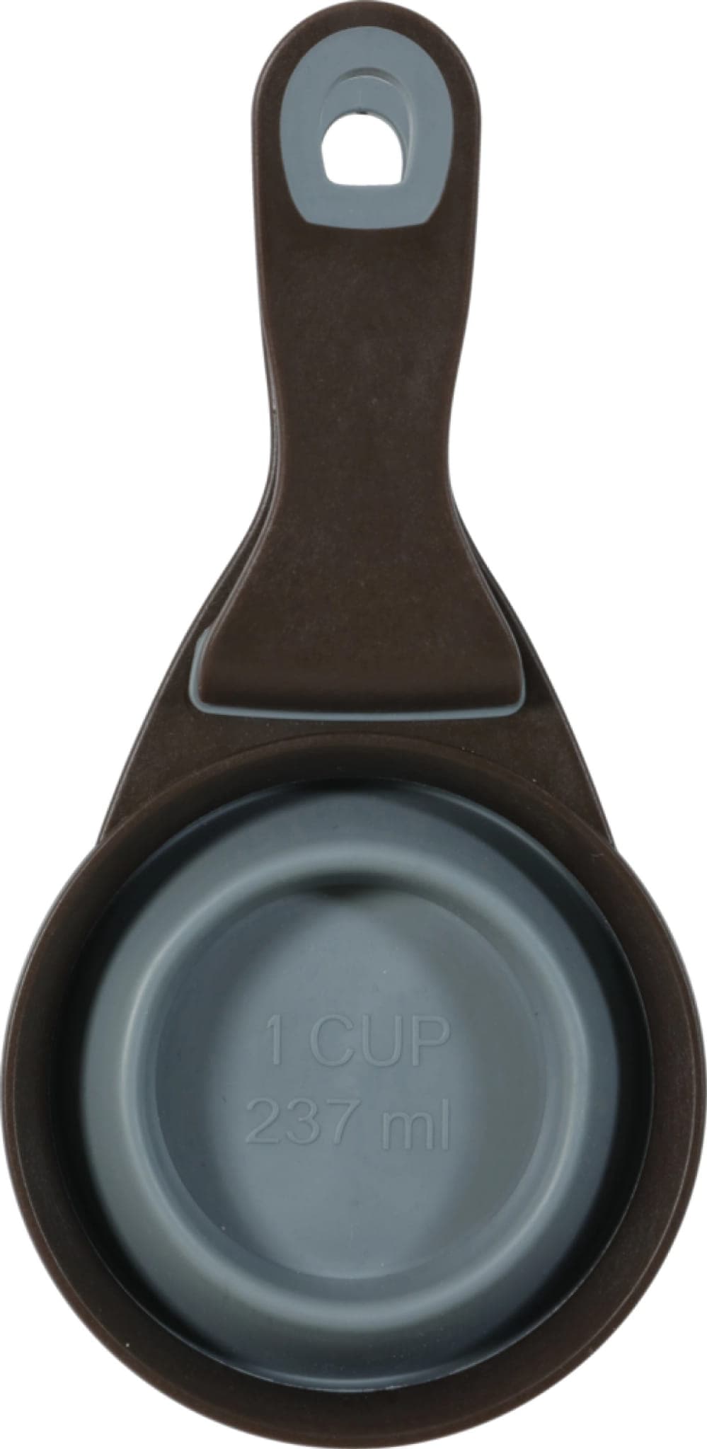 ZOLUX Miarka 2w1 z klipsem do karmy M szara 19,5x10 cm 