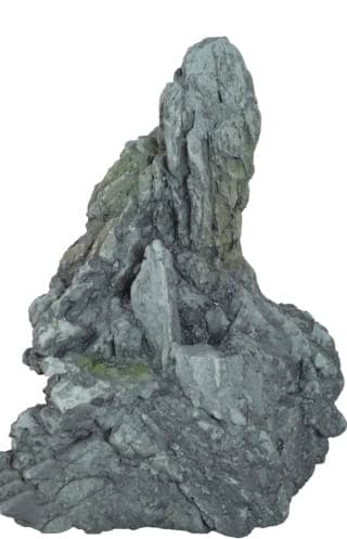 ZOLUX Ozdoba do akwarium z żywicy IDRO KIT BLACK STONE M 15,3x12,2x20,2 cm 