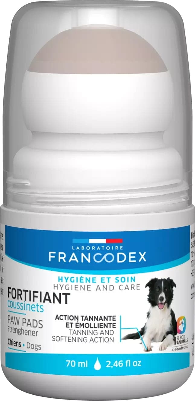 FRANCODEX Preparat do pielęgnacji opuszek łap psów i kotów 70 ml w kulce 