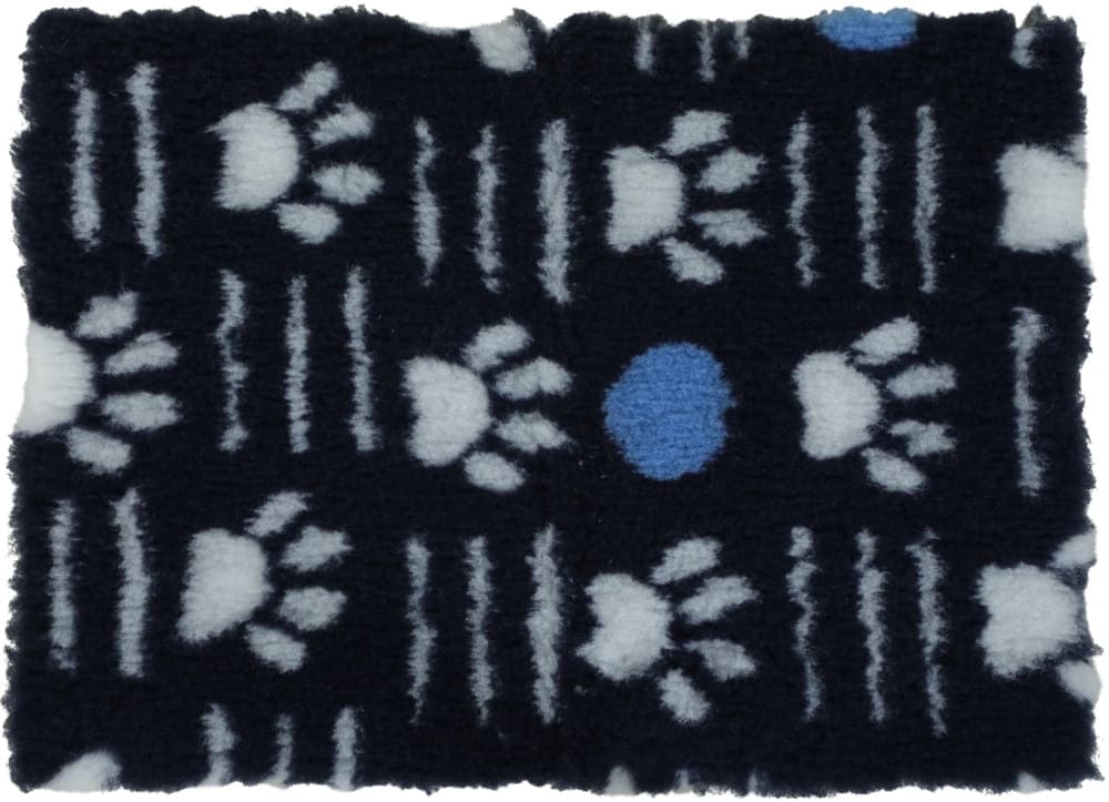 ZOLUX Posłanie izolujące dry bed z wzorem w łapki 50x70 kol. granatowy 