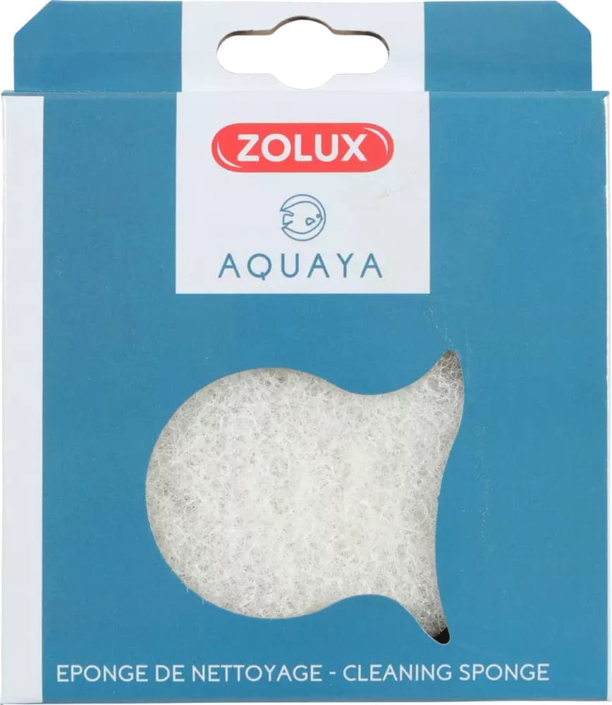 Zolux Gąbka do czyszczenia szyb w akwarium BASIC kol. biały 